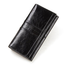 Load image into Gallery viewer, Women's Genuine Leather Wallet — KAVI'S Long Zipper Organizer
