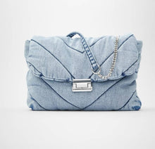Load image into Gallery viewer, Women's Denim Shoulder Bags