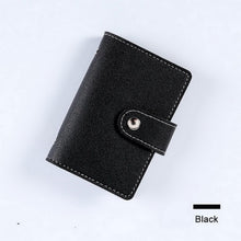 Load image into Gallery viewer, Men's credit card holder — Slim PU card holder for everyday carry
