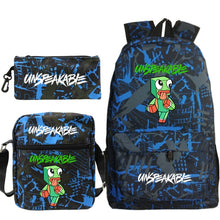 Load image into Gallery viewer, Cartoon Backpack 3-Piece Set — UNSPEAKABLE Merch for School & Travel