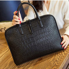 Load image into Gallery viewer, Woman Casual Totes13 14 Inch Laptop bag Office Bag For Ladies Briefcases Female Manager Business Women Briefcase Leather Handbag
