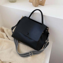 Load image into Gallery viewer, Fashion Simply PU Leather Crossbody Bag For Women 2020 winter Solid Color Shoulder Messenger Bag Lady Chain Travel Small Handbag
