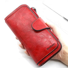 Load image into Gallery viewer, Women&#39;s wallet made of leather Wallets Three fold VINTAGE Womens purses mobile phone Purse Female Coin Purse Carteira Feminina
