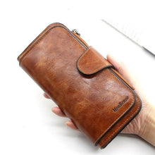 Load image into Gallery viewer, Women&#39;s wallet made of leather Wallets Three fold VINTAGE Womens purses mobile phone Purse Female Coin Purse Carteira Feminina
