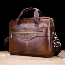 Load image into Gallery viewer, Men&#39;s Leather Briefcase - 1241-044
