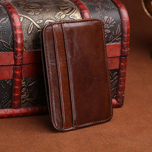 Load image into Gallery viewer, Men&#39;s Genuine Leather Card Holder — baellerry

