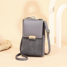 Load image into Gallery viewer, Brand Designer Phone Pocket Small Shoulder Bags for Women Pu Leather Female Crossbody Bag Ladies Mini Messenger Purse
