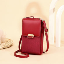 Load image into Gallery viewer, Brand Designer Phone Pocket Small Shoulder Bags for Women Pu Leather Female Crossbody Bag Ladies Mini Messenger Purse
