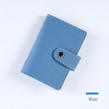 Load image into Gallery viewer, Men&#39;s credit card holder — Slim PU card holder for everyday carry

