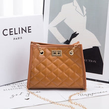 Load image into Gallery viewer, Diamond Lattice PU Small Chain Bag Shoulder For Women 2021 Mini Phone Fashion Crossbody Bag Female Trend Handbag Messenger Bags
