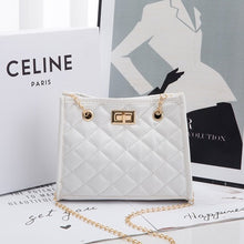 Load image into Gallery viewer, Diamond Lattice PU Small Chain Bag Shoulder For Women 2021 Mini Phone Fashion Crossbody Bag Female Trend Handbag Messenger Bags
