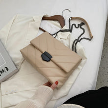 Load image into Gallery viewer, Women&#39;s PU Flap Handbag — Soft Casual Flap Shoulder Bag
