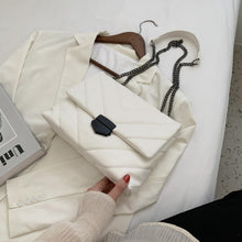 Load image into Gallery viewer, Women&#39;s PU Flap Handbag — Soft Casual Flap Shoulder Bag
